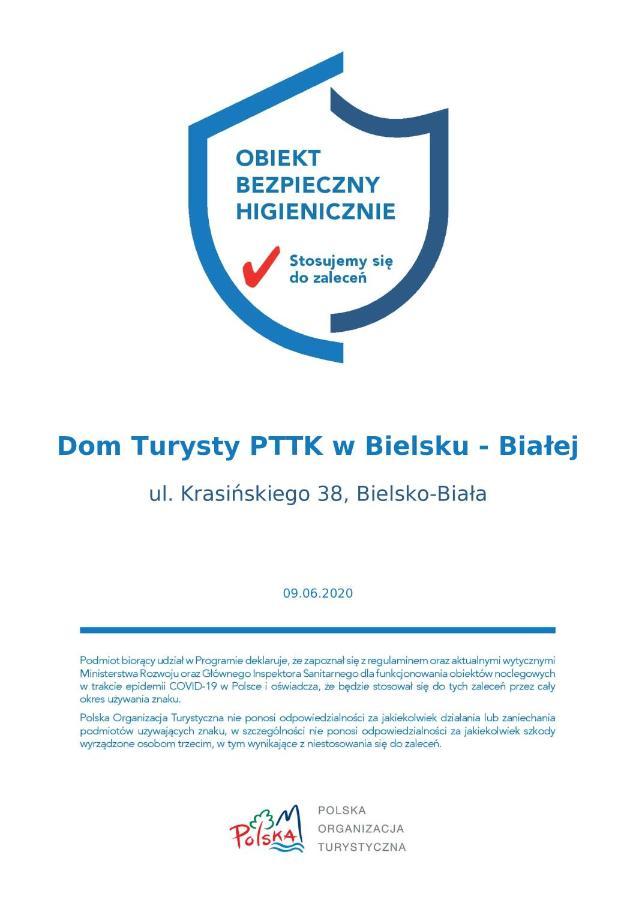 Dom Turysty Pttk W Bielsku - Bialej Hotel Bielsko-Biala Exterior foto